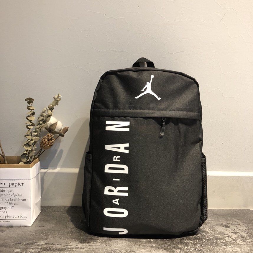 Air Jordan Backpack Black White